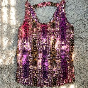 Royal Purple Pattern Top
